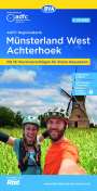: ADFC-Regionalkarte Münsterland West / Flusslandschaft Achterhoek, 1:75.000, mit Tagestourenvorschlägen, reiß- und wetterfest, E-Bike-geeignet, GPS-Tracks-Download, Div.
