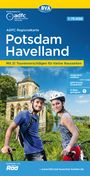 : ADFC-Regionalkarte Potsdam Havelland, 1:75.000, mit Tagestourenvorschlägen, reiß- und wetterfest, E-Bike-geeignet, GPS-Tracks-Download, KRT