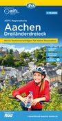 : ADFC-Regionalkarte Aachen Dreiländereck, 1:75.000, reiß- und wetterfest, mit kostenlosem GPS-Download der Touren via BVA-website oder Karten-App, KRT