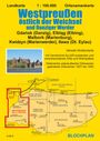 Dirk Bloch: Landkarte Westpreußen östlich der Weichsel und Danziger Werder 1:100.000, KRT