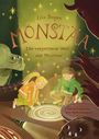 Text: "Lisa Bogen, Monstää: Die vergessene Welt der Monster, mit Illustrationen von Marie Bollmann." Illustration: Kinder, Monster.