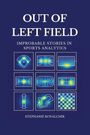 Text: "Out of Left Field: Improbable Stories in Sports Analytics. Stephanie Kovalchik." Unten Diagramme mit Sportfeldern.