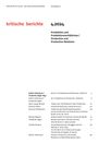 : Kritische Berichte : Zeitschrift für Kunst- und Kulturwissenschaften / Jahrgang 52, Heft 4.2024, Buch