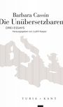 Barbara Cassin: Die Unübersetzbaren, Buch