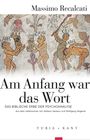 "Am Anfang war das Wort" von Massimo Recalcati, Illustration von Kain und Abel in Mosaik-Optik, Verlag "Turia + Kant".