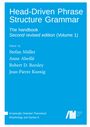 : Head-Driven Phrase Structure Grammar, Buch,Buch