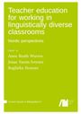 : Teacher education for working in linguistically diverse classrooms, Buch