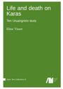 "Life and death on Karas" von Eline Visser. Grüner Hintergrund mit Logo. "Open Text Collections 9" unten links.