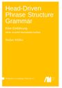 „Head-Driven Phrase Structure Grammar, Eine Einführung, Vierte, komplett überarbeitete Auflage, Stefan Müller.“ Gelber Hintergrund.