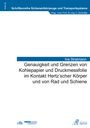 Ina Stratmann: Genauigkeit und Grenzen von Kohlepapier und Druckmessfolie im Kontakt Hertz'scher Körper und von Rad und Schiene, Buch