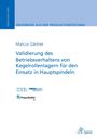 "Ergebnisse aus der Produktionstechnik", "Validierung des Betriebsverhaltens von Kegelrollenlagern". Logos: Fraunhofer, RWTH Aachen.