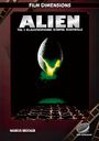 Text: "FILM DIMENSIONS", "ALIEN", "Teil 1: Klaustrophobie, Körper, Kontrolle", "Markus Brüchler". Ein leuchtendes Ei schwebt.
