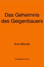 Titel: "Das Geheimnis des Geigenbauers" von Evie Woods. Vorläufiges Cover in Orange.