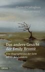 „Das andere Gesicht der Emily Brontë“ von Claire O’Callaghan. Illustration: karger Baum in wilder Landschaft.