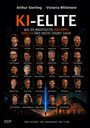 Aufschrift: "KI-ELITE", "Was die mächtigsten Tech-Köpfe wirklich über unsere Zukunft sagen". Darunter Porträts von 26 Personen.