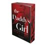Buchtitel "the Daddy's Girl" von Sara Cate, rotes Band als Hintergrund, Genre: Dark Romance.