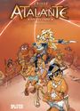 Titel: Atalante - Die Legende, Band 14: Die Kinder der Küste. Comic-Illustration mit Charakteren in antiken Gewändern.