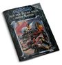 **Auf der Suche nach einem Kaiser**  
"DAS SCHWARZE AUGE" Logo, Illustration: Helden im Kampf gegen Feinde, dynamische Szene.