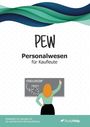 „PEW Personalwesen für Kaufleute“. Darunter Frau an Tafel mit QR-Code und Hashtag #FRAULEHRERIN17.