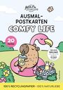 : Comfy Life I 20 Ausmal-Postkarten, Buch