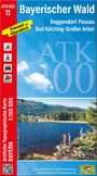 ATK100-11 Bayerischer Wald (Amtliche Topographische Karte 1:100000), KRT
