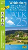 : ATK25-D12 Weidenberg (Amtliche Topographische Karte 1:25000), KRT