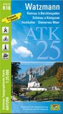 : ATK25-R16 Watzmann (Amtliche Topographische Karte 1:25000), KRT