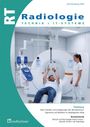 Jahreskatalog 2026. Titelstory: Ergonomie und Workflow im radiologischen Alltag. Ein Mann liegt in einem CT-Scanner.