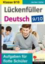Jochen Vatter: Lückenfüller Deutsch / Klasse 9/10, Buch
