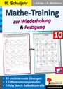 Jörg Krampe: Mathe-Training zur Wiederholung und Festigung / Klasse 10, Buch