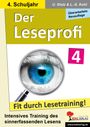 Ulrike Stolz: Der Leseprofi - Fit durch Lesetraining / Klasse 4, Buch