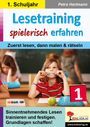 Petra Hartmann: Lesetraining spielerisch erfahren / Klasse 1, Buch