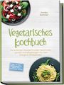 „Vegetarisches Kochbuch“ von Annika Sommer. Bilder von einem Salat und Spaghetti mit Pesto. Label: Inkl. 30-Tage-Ernährungsplan.