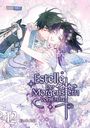 Titel: "Estelle - Der Morgenstern von Ersha". Band 12. Illustration von einer umarmenden Frau und einem Mann, blumige Details.