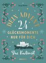 Tanja Köhler: Dein Advent – 24 Glücksmomente nur für dich. Das Kartenset. Illustration mit Kerzen und Stechpalmen.