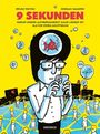 "9 SEKUNDEN. Warum unsere Aufmerksamkeit kaum länger ist als die eines Goldfischs." Illustration: Mann mit Handy, Gedankenblase mit Goldfisch.