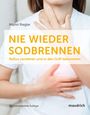 „Nie wieder Sodbrennen. Reflux verstehen und in den Griff bekommen.“ Hände auf Brust und Hals.
