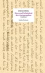 Stefan Zweig: Sinn und Schönheit der Autographen, Buch