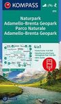 : KOMPASS Wanderkarte 070 Naturpark Adamello-Brenta Geopark, Parco Naturale Adamello-Brenta Geopark 1:40.000, KRT