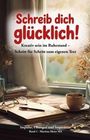 „Schreib dich glücklich! Kreativ sein im Ruhestand – Schritt für Schritt zum eigenen Text.“ Ein Fenster mit Schreibtisch, Buch und Kaffee.