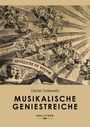 Text: "Dieter Torkewitz, MUSIKALISCHE GENIESTREICHE." Illustration: Engel und Putten in klassischem Stil, Strahlen im Hintergrund.