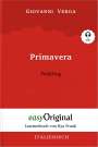 Giovanni Verga: Primavera / Frühling (Buch + Audio-CD) - Lesemethode von Ilya Frank - Zweisprachige Ausgabe Italienisch-Deutsch, Buch