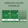 Sir Arthur Conan Doyle: The Adventures of Sherlock Holmes (mit 4 MP3 Audio-CDs) - Starter-Set, Buch