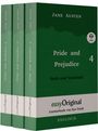 Jane Austen: Pride and Prejudice / Stolz und Vorurteil - Teile 4-6 Softcover (Buch + 3 MP3 Audio-CD) - Lesemethode von Ilya Frank - Zweisprachige Ausgabe Englisch-Deutsch, Buch