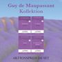 Guy de Maupassant: Guy de Maupassant Kollektion (Bücher + 4 Audio-CDs) - Lesemethode von Ilya Frank, Buch