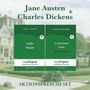 Jane Austen: Jane Austen & Charles Dickens Softcover (Bücher + 2 MP3 Audio-CDs) - Lesemethode von Ilya Frank, Buch