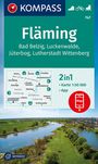 KOMPASS Wanderkarte 747 Fläming 1:50.000, KRT