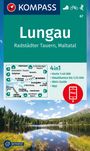 : KOMPASS Wanderkarte 67 Lungau, Radstädter Tauern, Maltatal 1:40.000, Div.