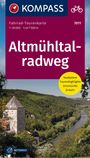 : KOMPASS Fahrrad-Tourenkarte Altmühltalradweg 1:50.000, KRT