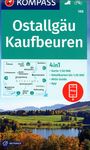 : KOMPASS Wanderkarte 188 Ostallgäu, Kaufbeuren 1:50.000, KRT